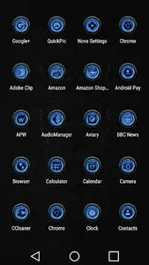 Turbulence Blue Icon Pack screenshot 7