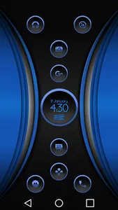 X Blue Dark Icon Pack screenshot 0
