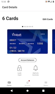 Cobalt Card Manager screenshot 1