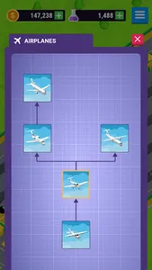 Idle Aircraft Factory Empire screenshot 2