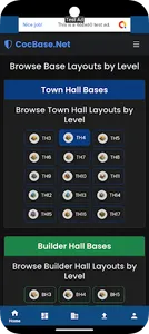 CoC Base Layouts Copy Links screenshot 7