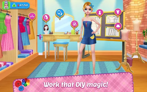 DIY Fashion Star - Doll Game screenshot 10