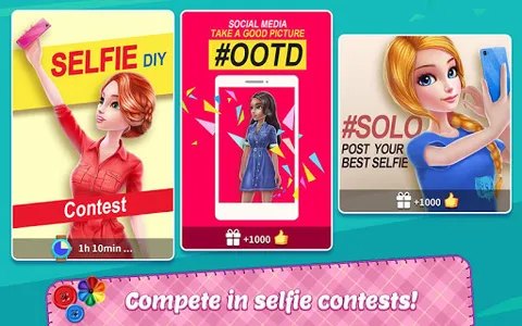 DIY Fashion Star - Doll Game screenshot 5