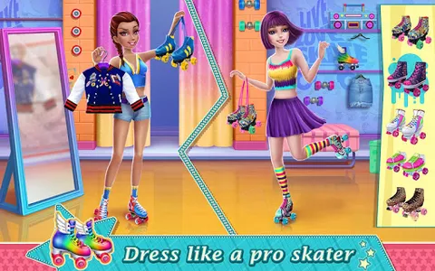 Roller Skating Girls screenshot 0