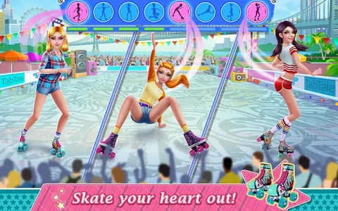 Roller Skating Girls screenshot 11