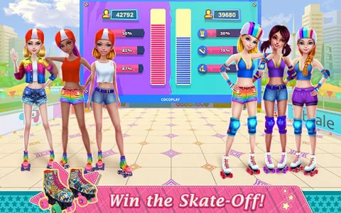 Roller Skating Girls screenshot 13