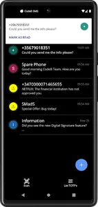 CodeB SMS screenshot 0