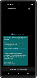 CodeB SMS screenshot 4