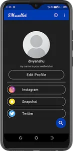 SMwallet:Social Media walllet screenshot 1