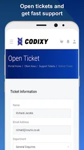 Codixy Client screenshot 2