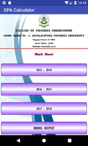 CoFE Grade point Average Calcu screenshot 0