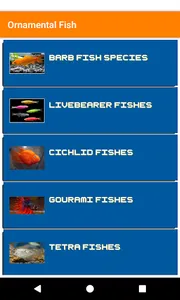Ornamental Fishes screenshot 0