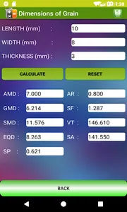 Geometrical Calculator screenshot 2