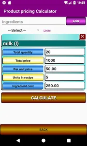Product Pricing Calculator screenshot 3
