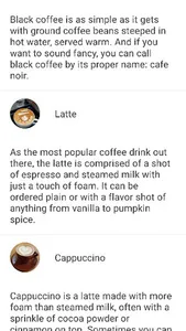 Coffee List screenshot 5