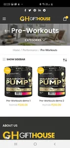 Gift House Nutrition Shop screenshot 6