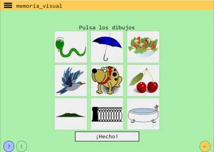 CoLe (discriminación auditiva, screenshot 0