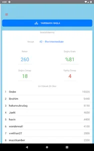 VocaBi - Kelime Antrönörü screenshot 8