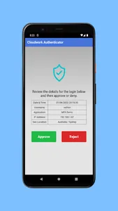 Peninsula Grammar Authenticate screenshot 0