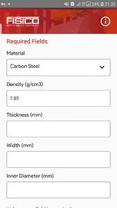 FISTCO Coil Calculator screenshot 1