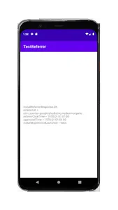 Referral test screenshot 1
