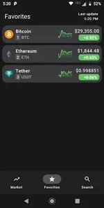 Crypto Rate Bitcoin Tracker screenshot 2