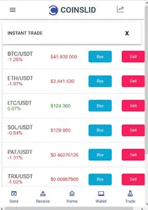 Coinslid - Trade Cryptos screenshot 4