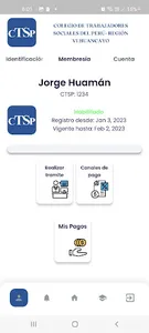 App CTSP screenshot 2