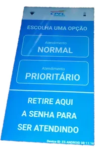 Emissor de senha screenshot 1