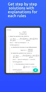 Math Master Derivative screenshot 6