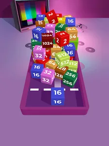 Chain Cube 2048: 3D Merge Game screenshot 10