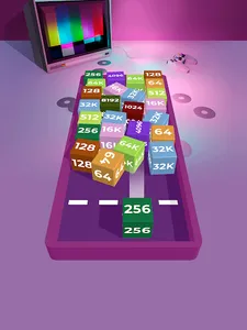 Chain Cube 2048: 3D Merge Game screenshot 16