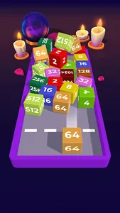 Chain Cube 2048: 3D Merge Game screenshot 6