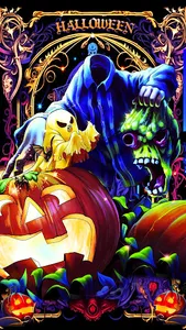 Halloween Color by number screenshot 11