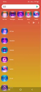 Colorful Glass ONE UI IconPack screenshot 15