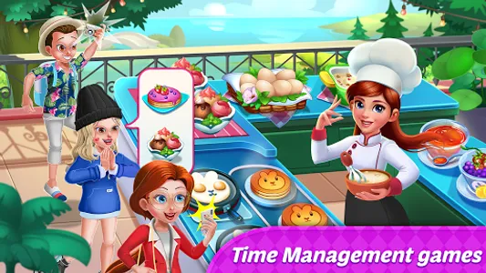 Food Diary: Girls Cooking game screenshot 1