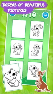 Animal Coloring Games for Kids screenshot 1