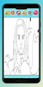 Megan Coloring Book screenshot 4