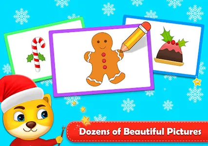 Christmas Coloring Book Games screenshot 11