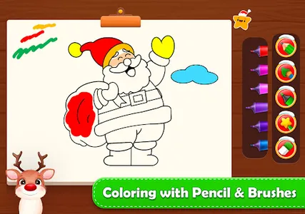 Christmas Coloring Book Games screenshot 12