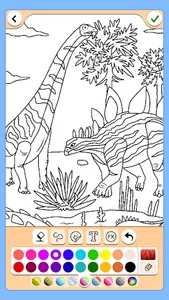 Dino Coloring Game screenshot 10