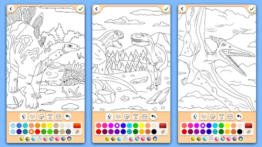 Dino Coloring Game screenshot 13