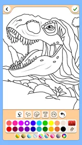 Dino Coloring Game screenshot 8