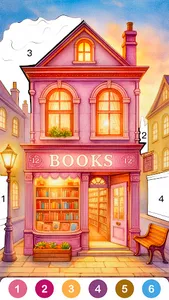 Cute Cozy Color by Number Game screenshot 18