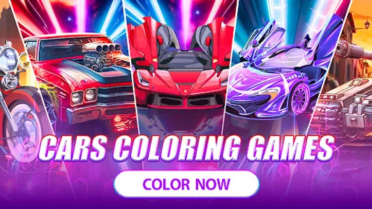 Cars, Transport Coloring Games screenshot 13