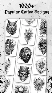 Tattoo Coloring games screenshot 17