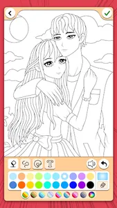 Manga Coloring Book screenshot 2