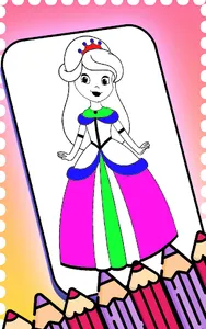 The Princess Coloring Book screenshot 2