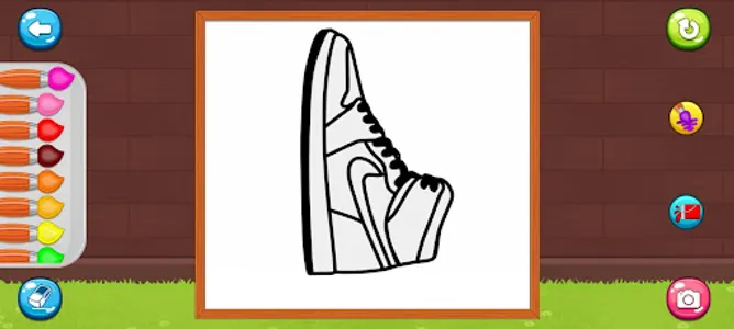 Coloring Book Sneaker Kets screenshot 0