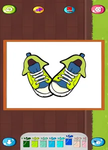 Coloring Book Sneaker Kets screenshot 1
